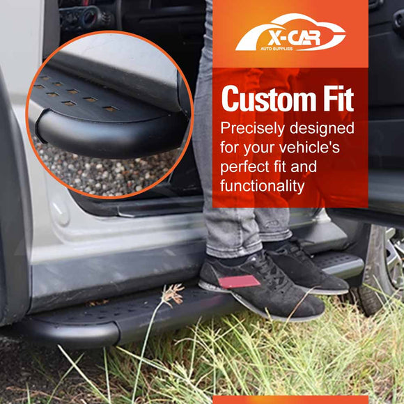 Side Step Bars for Suzuki Jimny 3-Door 2018-Onwards Door Step Pedal Panel Exterior Accessories 2PCS