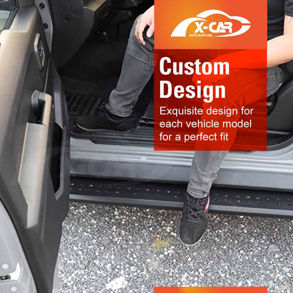 Side Step Bars for Suzuki Jimny 3-Door 2018-Onwards Door Step Pedal Panel Exterior Accessories 2PCS