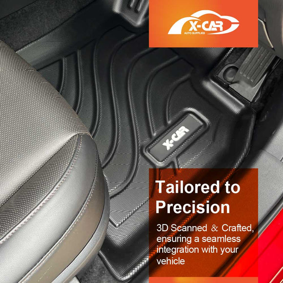 3D Floor Mats for Mazda 3 BP Series Hatch Sedan 2019-Onwards All-Weather Car Liners