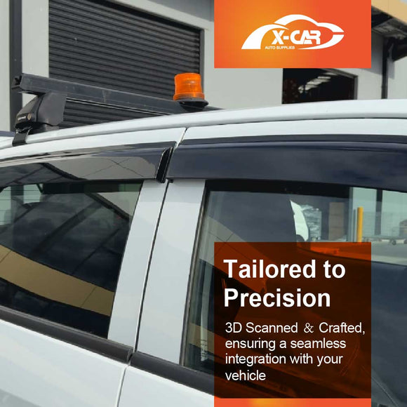 Weathershields for Mazda BT-50 BT50 Dual Cab TF Series 2020-Onwards Car Weather Shields Wind Deflectors Sun Visors