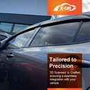 WeatherShields for Kia Picanto 2017-Onwards Car Weather Shields Wind Deflectors Sun Visors-3