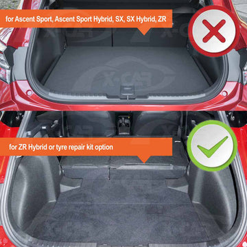 Boot Liner/ Back Seat Protector for Toyota Corolla Hatchback ZR Hybrid 2018-Onwards - 0