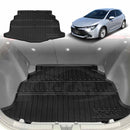 Boot Liner/ Back Seat Protector for Toyota Corolla Hatchback ZR Hybrid 2018-Onwards-15