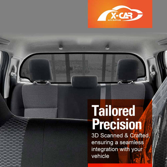 Window Sun Shades for Toyota Hilux Double Cab 2025-Onwards Rear Windscreen Shade
