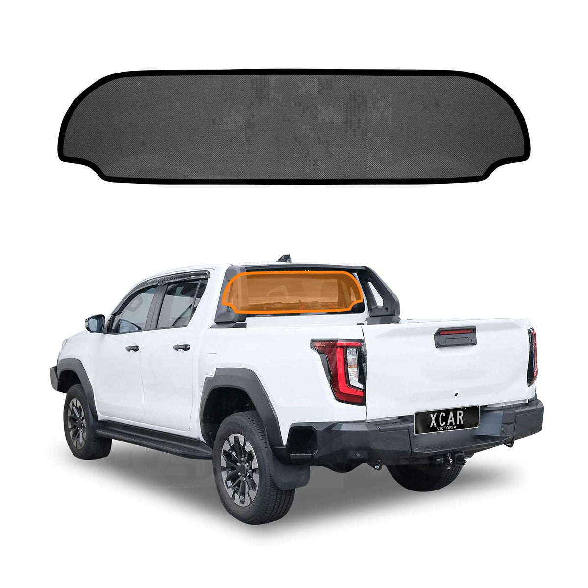 Window Sun Shades for Toyota Hilux Double Cab 2025-Onwards | X-CAR