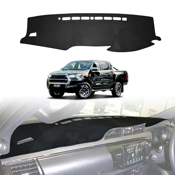 Dash Mat for Toyota Hilux 2015-2025 Non-Slip Dashboard Pad Cover