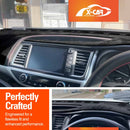 X-CAR dash mat for Toyota Kluger 2014-2021 installed on the dashboard of a Toyota Kluger.