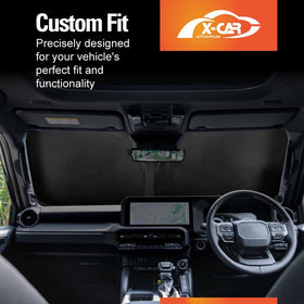 WindScreen Sun Shade for Toyota Prado 250 Series 2024-2025 Wind Screen Sun Visor Protector - 0