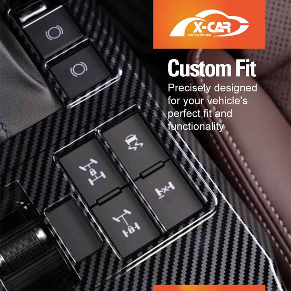 Gear Shift / Window Control Panel Trim for Toyota Prado 250 Series 2024-Onwards