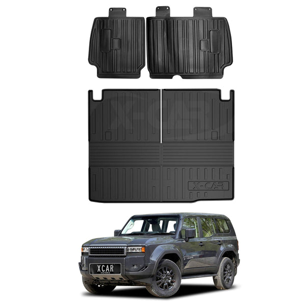 [Pre-order] Boot Liner / Back Seat Protector  for Toyota Prado 250 Series 7-Seater 2024-2025