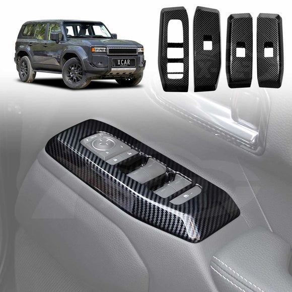 Gear Shift / Window Control Panel Trim for Toyota Prado 250 Series 2024-Onwards