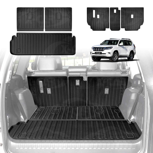 Boot Liner / Back Seats Protector for Toyota Prado 7-Seat 150 Series 2009-2024