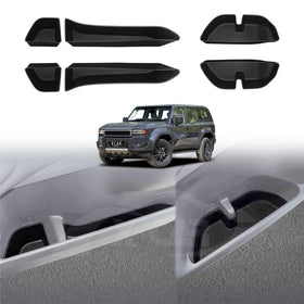 Door Handle & Side Storage Box Tray for Toyota Prado 250 Series 2024-Onwards Dash Organizer Accessories - 0