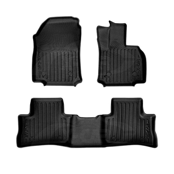 3D Floor Mats for Toyota Rav4 Rav 4 2019-2025 All-Weather Car Liners