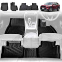 3D Floor Mats for Toyota Rav4 2019-2024 All-Weather Car Liners