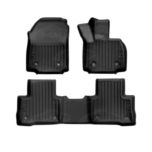 3D Floor Mats for Toyota Rav4 Rav 4 2019-2025 All-Weather Car Liners