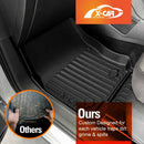 3D Floor Mats for Volkswagen VW Tiguan Allspace 2018-2024 All-Weather Car Liners-10