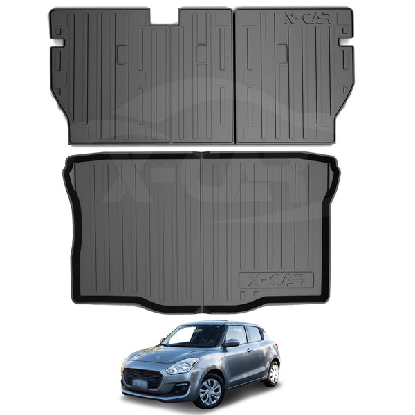 Boot Liner / Back Seats Protector for Suzuki Swift 2017-2024