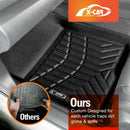 3D Floor Mats for Holden Colorado Single Cab 2012-2020 All-Weather Car Liners-3