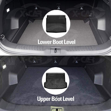 Boot Liner/ Back Seat Protector for Jaecoo J7 2024-Onwards All Weather Car Mat - 0