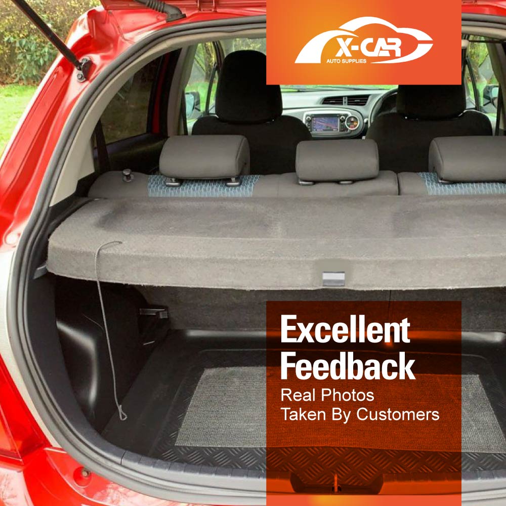 Cargo Cover for Toyota Yaris Hatch 2012-2017 Car Accessories Rear Trunk ...