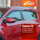 WeatherShields for Kia Sportage 2016-2021 Car Weather Shields Wind Deflectors Sun Visors-4