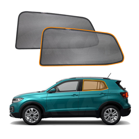 Rear Window Sun Shades for Volkswagen T-Cross 2019-Onwards