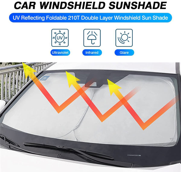 WindScreen Sun Shade for Nissan X-trail T32 2013-2022