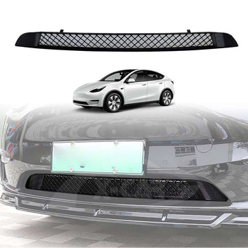 Tesla Model Y 2022-2025 Front Lower Bumper Air Inlet Grille Leaves Insect Guard