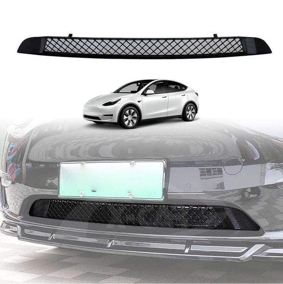 Tesla Model Y 2022-2025 Front Lower Bumper Air Inlet Grille Leaves Insect Guard
