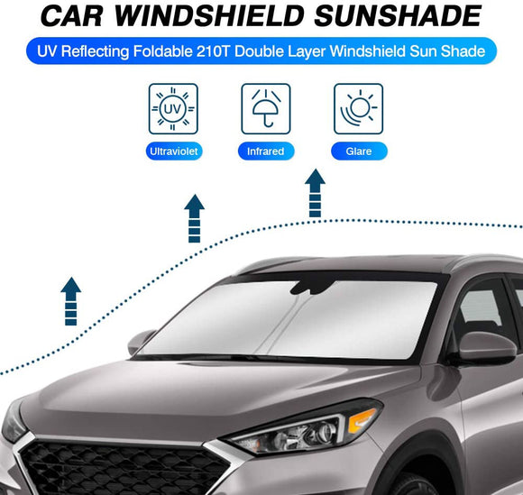 Hot Deal - WindScreen Sun Shade for Hyundai Tucson 2015-2025