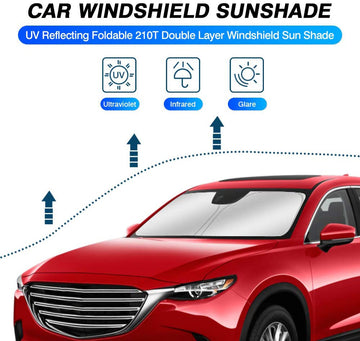 WindScreen Sun Shade for Mazda CX-9 2016 - 2025 - 0