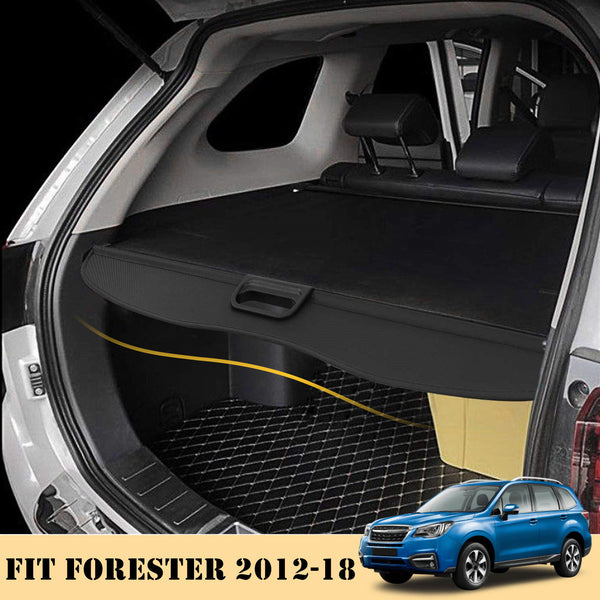 Retractable Cargo Cover For Subaru Forester with Manual Tailgate 2012-2018