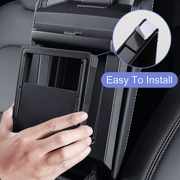 Armrest Hidden Storage Box for Tesla Model Y 2022-2025