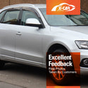 WeatherShields for Audi Q5 SQ5 MK1 2009-2016