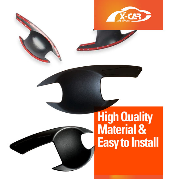 Door Handles Bowl Inserts Cover for Mitsubishi Pajero Sport 2015-2025