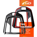 Gear Box Shifter Frame for Mazda 2 DJ DL Auto 2014-Onwards Carbon Fibre Style-5