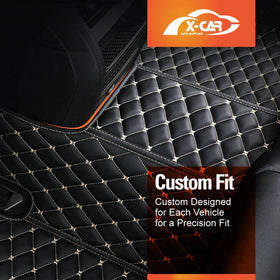 Floor Mats For Toyota CHR C-HR 2016-2023 (PU Leather) - 0