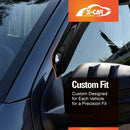 Weathershields for Isuzu D-MAX DMAX Space Cab 2020-Onwards Car Weather Shields Wind Deflectors Sun Visors-3