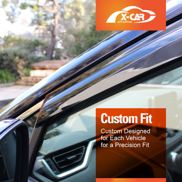 Weathershields for Toyota Rav4 Rav 4 2019-2025 Car Weather Shields Wind Deflectors Sun Visors