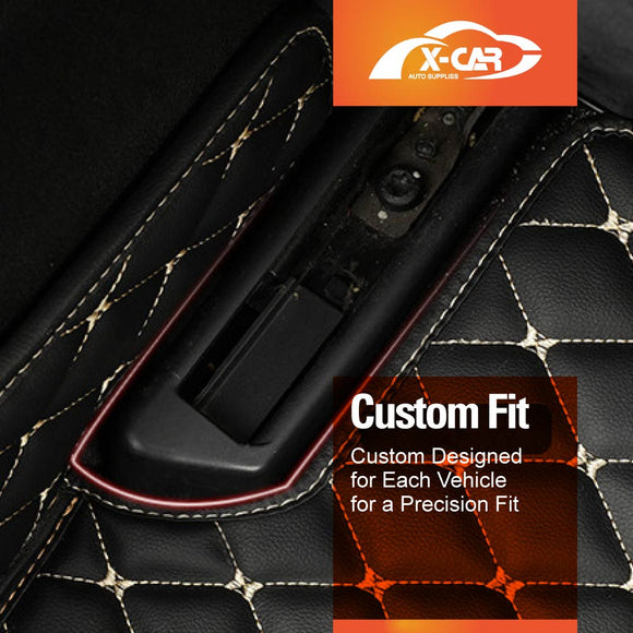 Car Floor Mats For Mazda Mazda CX-30 2019-Onwards Premium PU Leather