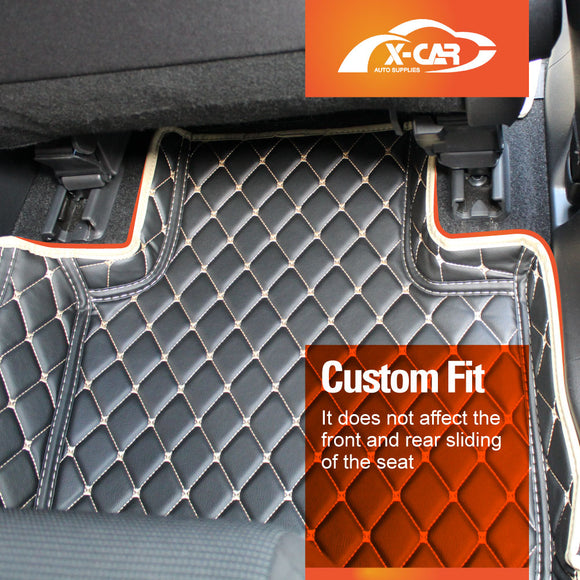 Floor mats For Toyota Rav4 Rav 4 2019-2025 PU Leather Liners