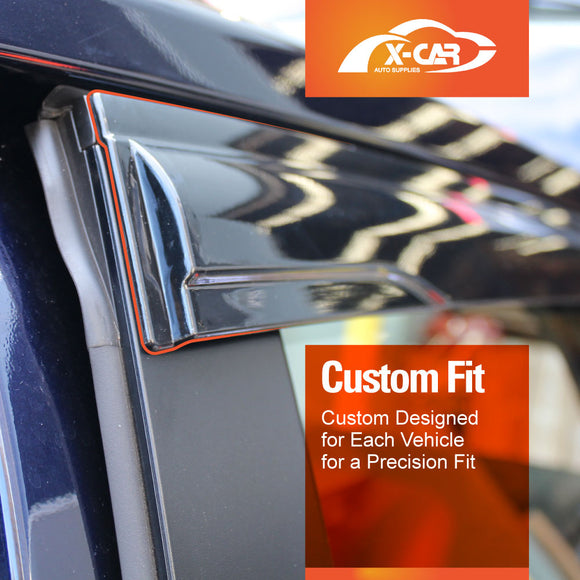 Weathershields for Toyota Rav4 Rav 4 2019-2025 Car Weather Shields Wind Deflectors Sun Visors