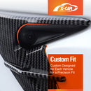 Carbon Fibre Style Trim Side Cameras Cover for Tesla Model 3 2017-2023 and Model Y 2021-2025-3