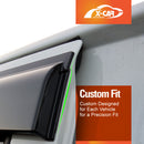 Weathershields for ISUZU MU-X MUX 2013-2021 Car Weather Shields Wind Deflectors Sun Visors-4