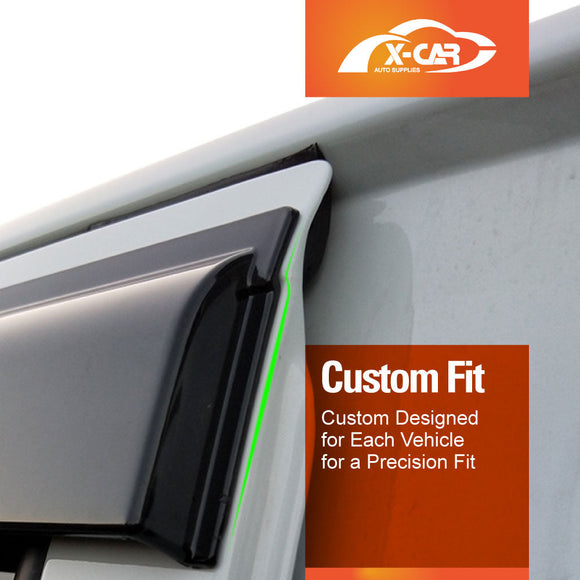 Weathershields for Holden Colorado 7 2012-2016 Car Weather Shields Wind Deflectors Sun Visors