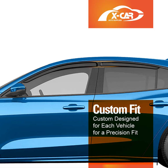 WeatherShields for Ford Focus Hatch 2018-2024 Car Weather Shields Wind Deflectors Sun Visors
