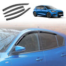 WeatherShields for Ford Focus Hatch 2018-2024 Car Weather Shields Wind Deflectors Sun Visors-1