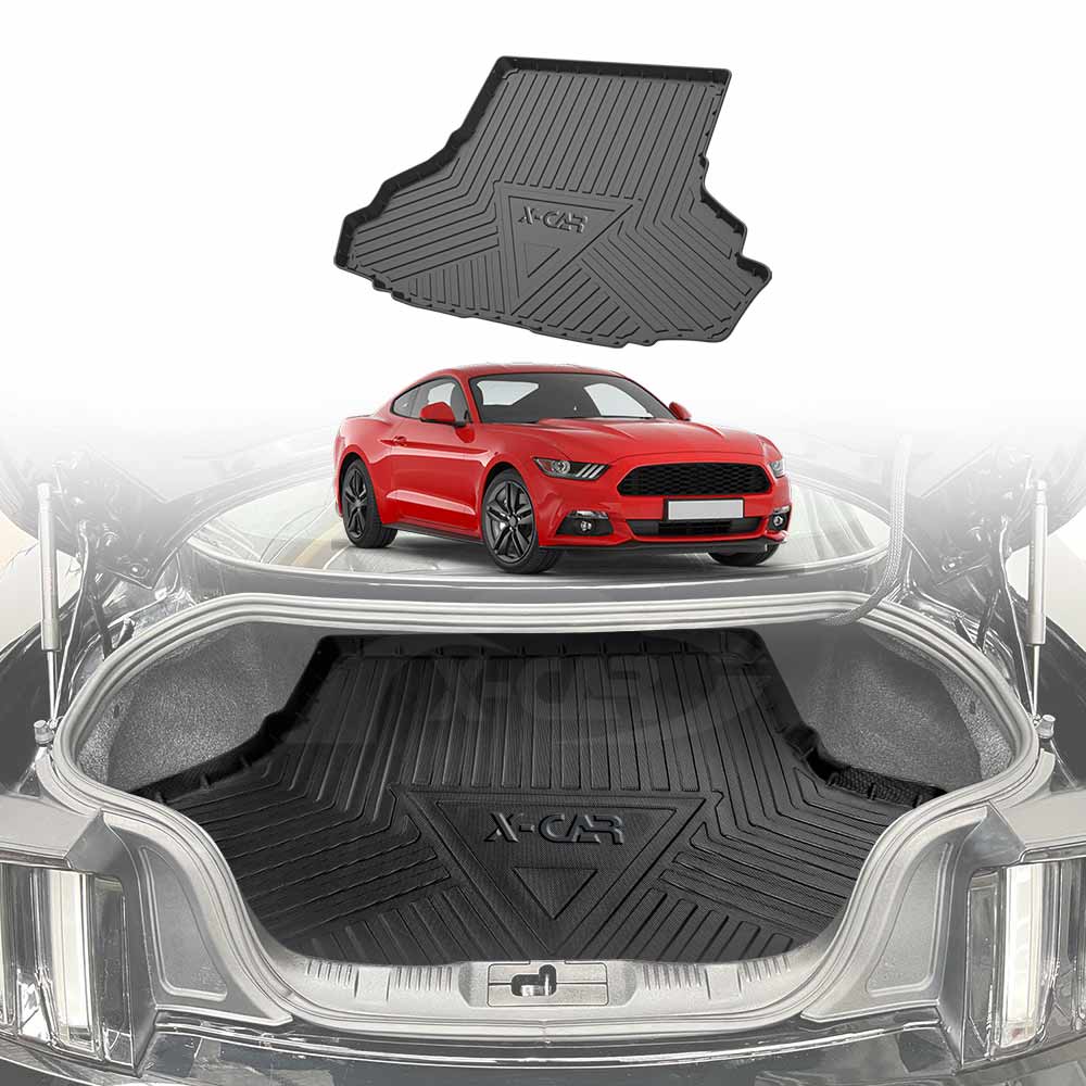 Boot Liner for Ford Mustang 2015-2024 Luggage Tray Cargo Mat Trunk ...