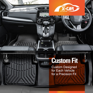 3D Floor Mats for Honda CR-V 2017-2023 CRV All-Weather Liners - 0